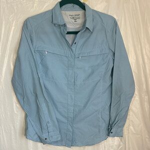 Women’s Light Blue Shirt Jacket